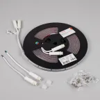 Лента герметичная SPI-PS-A120-12mm 24V RGB-PX6-BPT (23 W/m, IP67, 2835, 5m) (Arlight, бегущий огонь)
