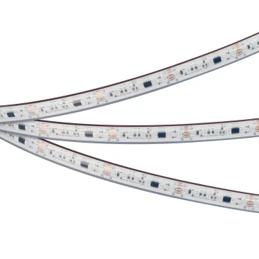 Лента герметичная SPI-PS-A120-12mm 24V RGB-PX6-BPT (23 W/m, IP67, 2835, 5m) (Arlight, бегущий огонь)