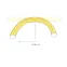 Лента герметичная MOONLIGHT-TOP-M560-D13мм 24V Warm3000 360deg (8.6 W/m, IP65, 5м, wire x1) (Вывод кабеля прямой)