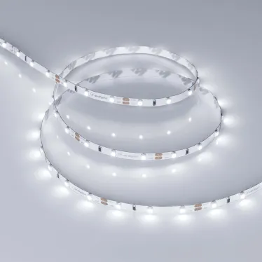 Лента RT-A60-5мм 12V White6000 (4.8 W/m, IP20, 2835, 5м) (4.8 Вт/м, IP20)