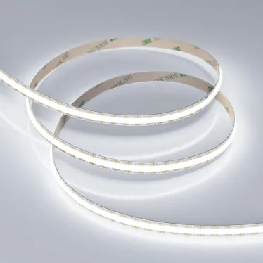 Лента COB-X528-8мм 12V White6000 (11 W/m, IP20, CSP, 5м) (-)
