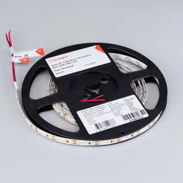 Лента RT-A120-8мм 12V Pink (9.6 W/m, IP20, 2835, 5м) (Открытый)