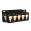 Лампа светодиодная LED 9 Вт 660 лм 3000К грибок R63 теплый E27 AC 220В Black Gauss