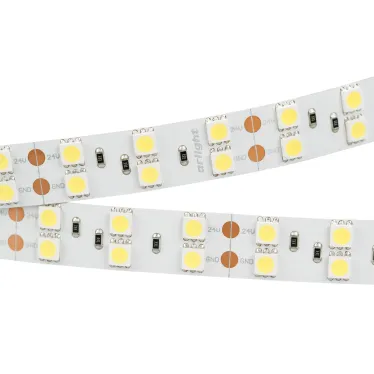 Лента LED RT-B120-15мм 24V Day4000 (28.8 W/m, IP20, 5060, 5м) (ARL, Открытый)
