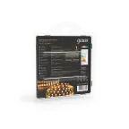 Лента светодиодная LED 2835/60-SMD 4.8 Вт/м 210 лм/м 3000К DC 12В IP20 8мм (блистер 5м) Black Gauss