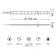 Лента светодиодная LED 2835/120-SMD 7 Вт/м 600 лм/м 6000К AC 220В IP67 10мм (катушка 20м) Black Gauss