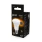 Лампа светодиодная LED 9 Вт 660 лм 3000К грибок R63 теплый E27 AC 220В Black Gauss
