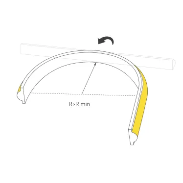 Лента герметичная MOONLIGHT-TOP-M280-10x5mm 24V Warm2700 (15 W/m, IP65, 5m, wire x1) (Arlight, Вывод прямой, 3 года)