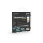 Лента светодиодная LED 5050/60-SMD 14.4 Вт/м 660 лм/м 6500К DC 12В IP20 10мм (блистер 5м) Black Gauss