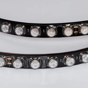 Лента светодиодная герметичная FLT-PS-A42-BLACK-23mm 24V Warm2700 (21 W/m, IP67, 30deg, 5m) (ARL, 42 LED/m)