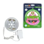 Комплект светодиодной ленты 2м ULS-P76-2835-42LED/m-IP65-2M-SPSB RRP18C00 Спектр для рассады и цветения Адаптер 18Вт Блистер
