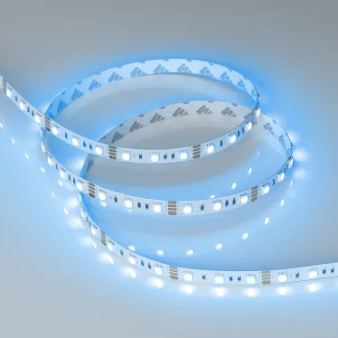 Лента RT-B60-10mm 12V RGB (14.4 W/m, IP20, 5060, 5m) (, Открытый)