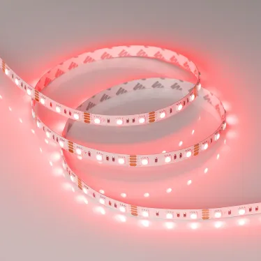 Лента RT-B60-10mm 12V RGB (14.4 W/m, IP20, 5060, 5m) (, Открытый)