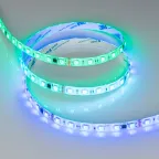 Лента герметичная DMX-SE-B60-10mm 24V RGB-PX6 (14 W/m, IP65, 5060, 5m) (Arlight, -)
