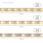 Дюралайт LED, постоянное свечение 2W – белый, 36 LED/м, 100 м