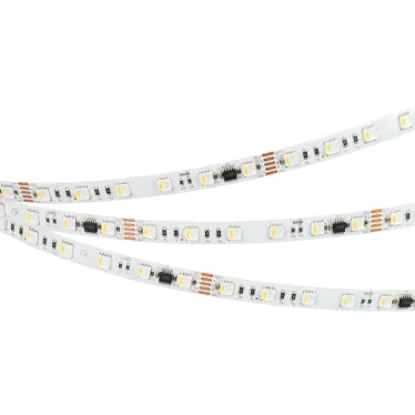 Лента DMX-B60-10мм 24V RGBW-PX6 (18 W/m, IP20, 5060, 5м) (бегущий огонь)