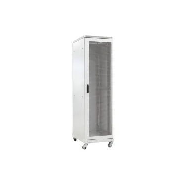 Шкаф телекоммуникационный напольный 24U 600x800 ШТ-НП-24U-600-800-П, передняя дверь перфорированная