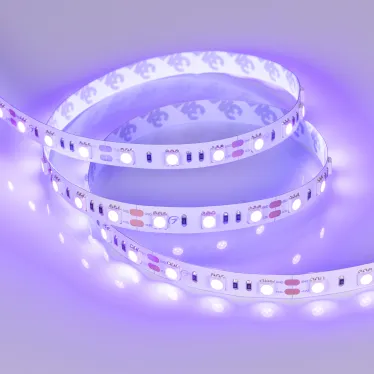 Лента RT-B60-10mm 12V UV400 (14.4 W/m, IP20, 5060, 5m) (, Открытый)