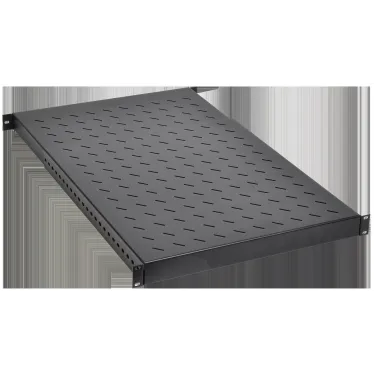 Полка стационарная ITK by ZPAS19'' 1U регулируемая по глубине нагрузка до 150кг 500-900мм черная