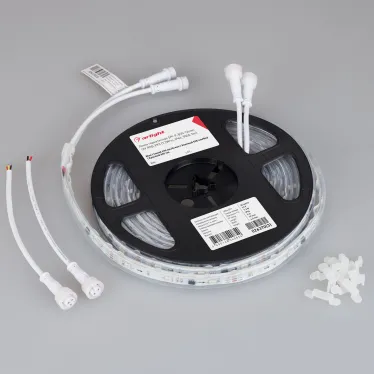 Лента герметичная SPI-P-B30-12мм 12V RGB-PX3 (7.2W/m, IP66, 5060, 5м) (Закрытый, IP66)