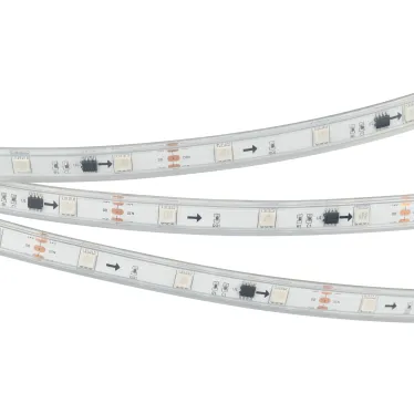 Лента герметичная SPI-P-B30-12мм 12V RGB-PX3 (7.2W/m, IP66, 5060, 5м) (Закрытый, IP66)