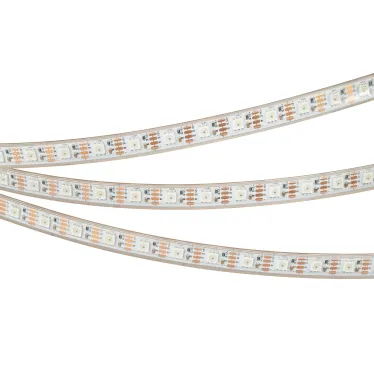 Лента герметичная SPI-P-B60-12мм 12V RGB-PX1-BPT (8 W/m, IP66, 5060, 5м) (бегущий огонь)
