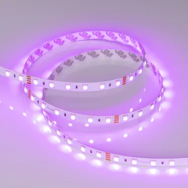 Лента RT-B60-10mm 24V RGB (14.4 W/m, IP20, 5060, 50m) (, Открытый)