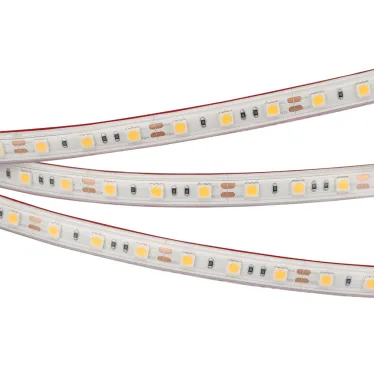 Лента герметичная RTW-PS-B60-12mm 12V White6000 (14.4 W/m, IP67, 5060, 5m) (Arlight, 14.4 Вт/м, IP67)