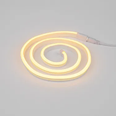 Набор для создания неоновых фигур креатив 120 LED, 1 м, желтый