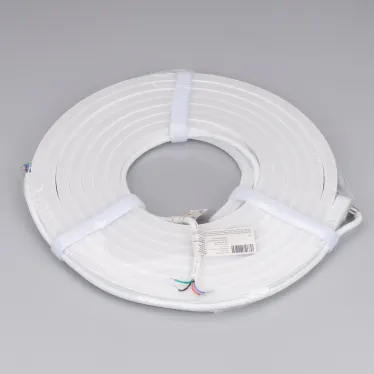 Лента герметичная MOONLIGHT-SIDE-GM192-12x17mm 24V RGBW-Day (14.4 W/m, IP67, 5m, wire x2) (Arlight, Вывод кабеля боковой)
