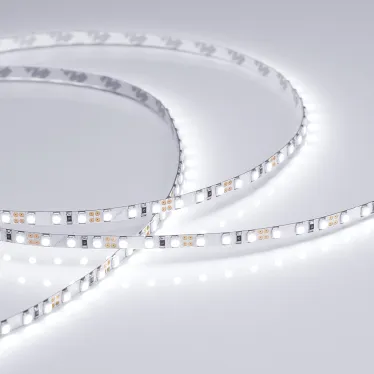 Лента RT-A120-5мм 12V White6000 (9.6 W/m, IP20, 2835, 5м) (9.6 Вт/м, IP20)