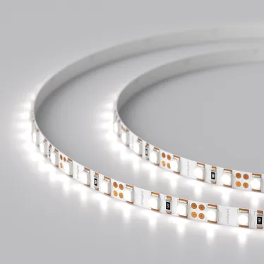 Лента RT-A120-5мм 12V White6000 (9.6 W/m, IP20, 2835, 5м) (9.6 Вт/м, IP20)
