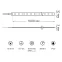Лента светодиодная LED 5050/60-SMD 10 Вт/м 700 лм/м 3000К DC 12В IP20 10мм (блистер 1м) Basic Gauss
