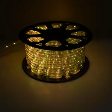 Дюралайт светодиодный LED-R2W 2-х жильный, RGB 1,44Вт/м 24LED/м 50м 230V | 41031 | Feron