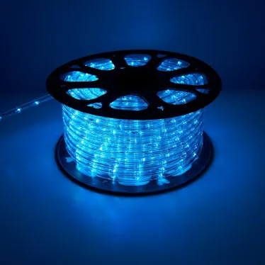 Дюралайт светодиодный LED-R2W 2-х жильный, RGB 1,44Вт/м 24LED/м 50м 230V | 41031 | Feron