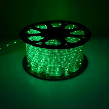 Дюралайт светодиодный LED-R2W 2-х жильный, RGB 1,44Вт/м 24LED/м 50м 230V | 41031 | Feron