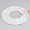 Лента герметичная MOONLIGHT-SIDE-A120-06x12мм 24V White6000 (9.6 W/m, IP65, 5м, wire x2) (Вывод кабеля прямой)