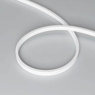 Лента герметичная MOONLIGHT-SIDE-A120-06x12мм 24V White6000 (9.6 W/m, IP65, 5м, wire x2) (Вывод кабеля прямой)