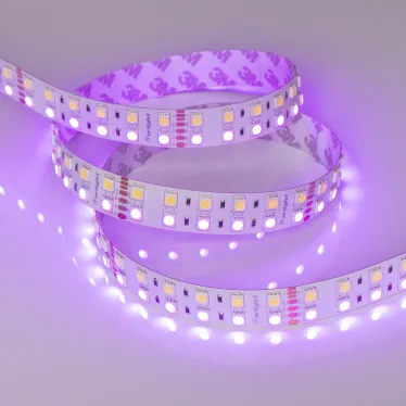Лента LED RT 2-5000 24V RGB-White 2x2 (5060, 720 LED, LUX) (ARL, 32 Вт/м, IP20)