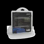 Лента светодиодная 2835/60-SMD 4.8W  12V DC синий (блистер 5м) | 312000505 | Gauss