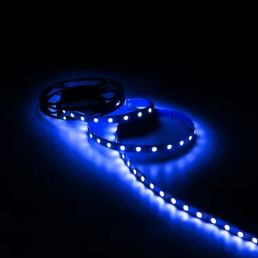 Лента светодиодная 2835/60-SMD 4.8W  12V DC синий (блистер 5м) | 312000505 | Gauss