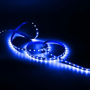 Лента светодиодная 2835/60-SMD 4.8W  12V DC синий (блистер 5м) | 312000505 | Gauss