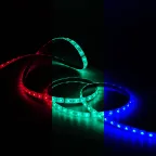 Лента светодиодная LED 5050/60-SMD 14.4 Вт/м 660 лм/м RGB DC 12В IP20 10мм (блистер 5м) Black Gauss
