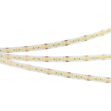 Лента светодиодная RT-A240-10mm 24V Warm2400 (22 W/m, IP20, 2835, 5m) (ARL, высокая эффективность 150 лм/Вт, 240 LED/m)