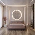 Лента герметичная MOONLIGHT-SIDE-A168-4x10мм 24V Warm2700 (7.2 W/m, IP65, 5м, wire x2) (Вывод кабеля прямой)