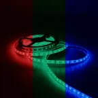 Лента светодиодная LED 5050/30-SMD 7.2 Вт/м 330 лм/м RGB DC 12В IP20 10мм (блистер 5м) Black Gauss