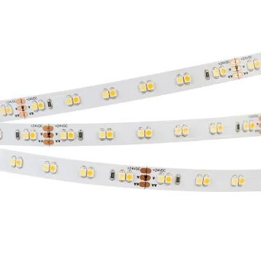 Лента LED RT-A120-10mm 24V White-MIX (9.6 W/m, IP20, 3528, 5m) (ARL, Открытый)
