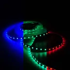 Лента светодиодная LED 5050/60-SMD 10 Вт/м 700 лм/м RGB DC 12В IP20 10мм (блистер 3м) Basic Gauss