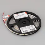 Лента светодиодная RT-A128-8mm 24V Warm2700 (10 W/m, IP20, 5m) (ARL, высокая эффективность 150 лм/Вт, 128 LED/m)