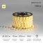 Дюралайт LED, постоянное свечение 2W - тёплый белый, 24 LED/м 10 мм, 100 м